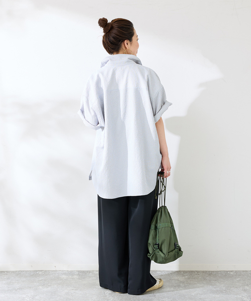RED KAP(レッドキャップ)の「REDKAP 別注 S/S Mini Check Shirts(シャツ/ブラウス・メンズ・ブラック/サックスブルー/レッド/ブルー系その他・MEDIUM/LARGE)」の7枚目の写真