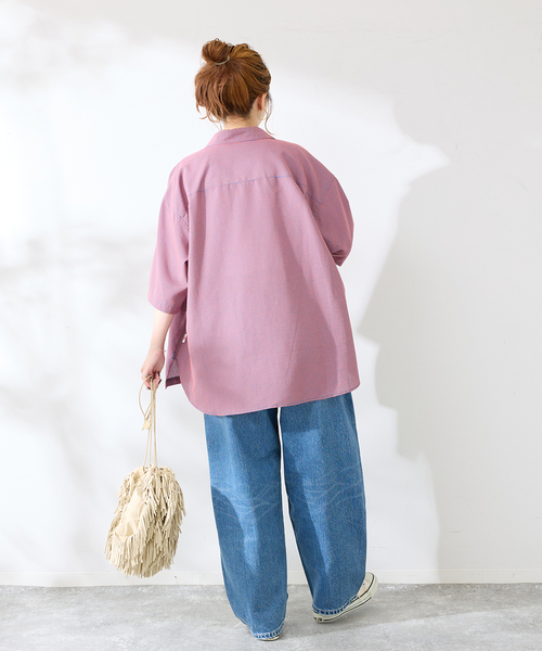 RED KAP(レッドキャップ)の「REDKAP 別注 S/S Mini Check Shirts(シャツ/ブラウス・メンズ・ブラック/サックスブルー/レッド/ブルー系その他・MEDIUM/LARGE)」の18枚目の写真