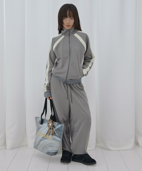FANCY CLUB(ファンシークラブ)の「プロスグロシートラックパンツ (カーキ) F26QD162(スウェットパンツ・レディース・その他・ONE)」の2枚目の写真