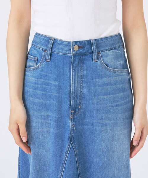 Healthy denim(ヘルシーデニム)の「【Healthy denim/ヘルシーデニム】デニムスカート/Apricot/アプリコット/マキシ丈/フレア(スカート・レディース・インディゴブルー・1/0)」の21枚目の写真