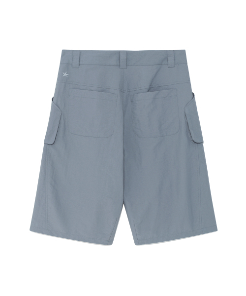 THECOLDESTMOMENT（ザコールデストモーメント）の「TCM pocket panel half pants (blue grey)（その他パンツ・レディース・その他・LARGE/MEDIUM）」の3枚目の写真
