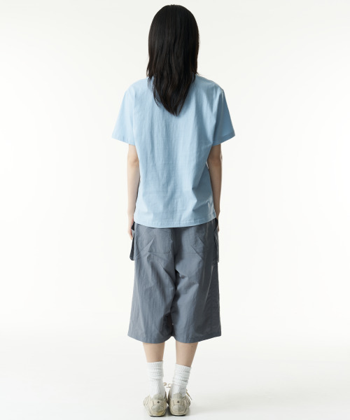 THECOLDESTMOMENT（ザコールデストモーメント）の「TCM pocket panel half pants (blue grey)（その他パンツ・レディース・その他・LARGE/MEDIUM）」の7枚目の写真