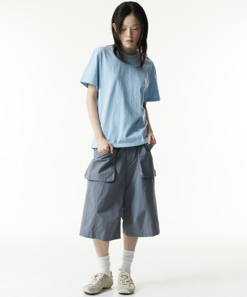 THECOLDESTMOMENT（ザコールデストモーメント）の「TCM pocket panel half pants (blue grey)（その他パンツ・レディース・その他・LARGE/MEDIUM）」の9枚目の写真