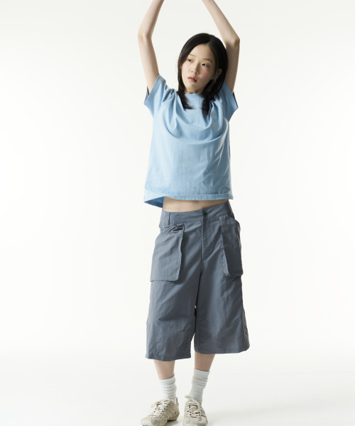 THECOLDESTMOMENT（ザコールデストモーメント）の「TCM pocket panel half pants (blue grey)（その他パンツ・レディース・その他・LARGE/MEDIUM）」の10枚目の写真
