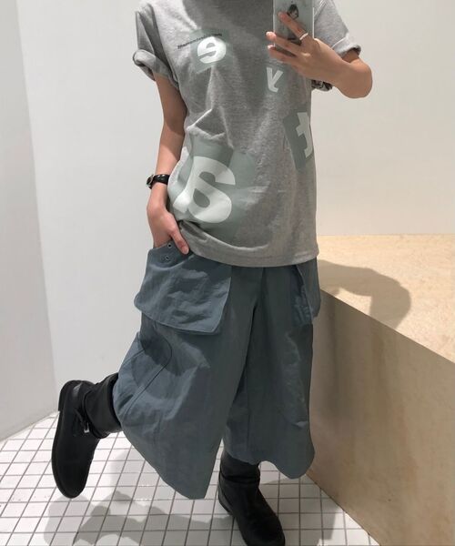 THECOLDESTMOMENT（ザコールデストモーメント）の「TCM pocket panel half pants (blue grey)（その他パンツ・レディース・その他・LARGE/MEDIUM）」の11枚目の写真