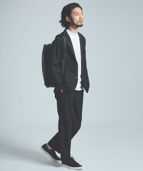 ABAHOUSE GRAY(アバハウスグレイ)の「【リラックスフィット】360°ストレッチ リップストップ ジャケット / セットアップ対応(テーラードジャケット・メンズ・ネイビー/ブラック/チャコールグレー・48/50/46/44)」の22枚目の写真