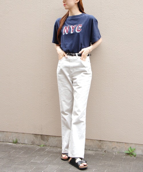 THE SHINZONE(ザ シンゾーン)の「THE SHINZONE/シンゾーン NYC TEE 26AMSCU13(Tシャツ/カットソー・レディース・グレー/ネイビー・FREE)」の13枚目の写真