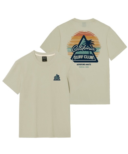 OKSTAR(オクスター)の「カリフォルニアサーフィンクラブバンファルティ(Tシャツ/カットソー・レディース・ライトグレー/ホワイト/グレー/ライトベージュ/クリーム・SMALL/MEDIUM/LARGE/X-LARGE/2XL/3XL/4XL)」の5枚目の写真