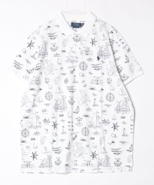 POLO RALPH LAUREN(ポロ ラルフ ローレン)の「カスタム スリム フィット ノーティカル メッシュ ポロシャツ(ポロシャツ・メンズ・ホワイト・L/XL/XS/XXL)」の7枚目の写真