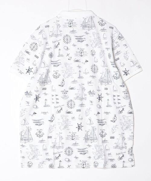 POLO RALPH LAUREN(ポロ ラルフ ローレン)の「カスタム スリム フィット ノーティカル メッシュ ポロシャツ(ポロシャツ・メンズ・ホワイト・L/XL/XS/XXL)」の8枚目の写真