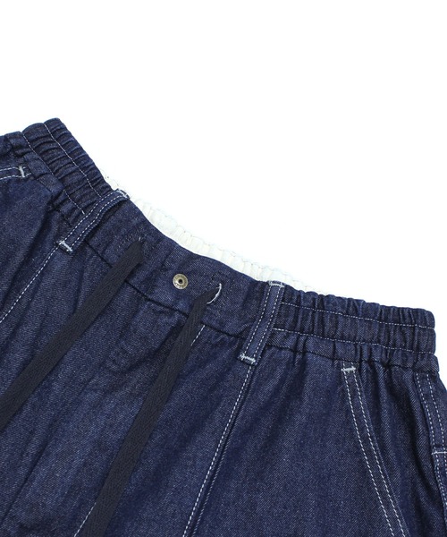 URCH RNA(アーチ アールエヌエー)の「R4485 フレンチワークのチョアパンツ(デニムパンツ・レディース・ワンウォッシュ・FREE)」の16枚目の写真