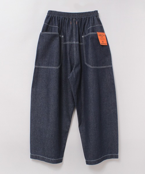 URCH RNA(アーチ アールエヌエー)の「R4485 フレンチワークのチョアパンツ(デニムパンツ・レディース・ワンウォッシュ・FREE)」の11枚目の写真