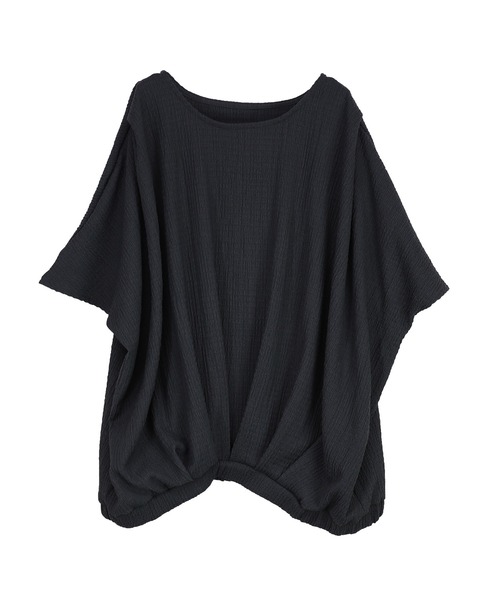 and it_(アンドイット)の「シャーリングドビートップス(Tシャツ/カットソー・レディース・チャコール/ダークベージュ/ブラック・FREE)」の20枚目の写真
