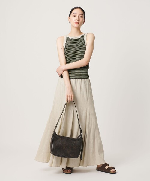 BEAUTY&YOUTH UNITED ARROWS（ビューティーアンドユースユナイテッドアローズ）の「【WEB限定】フェード スクエア ショルダー バッグ（ショルダーバッグ・メンズ・ダークブラウン・FREE）」の14枚目の写真