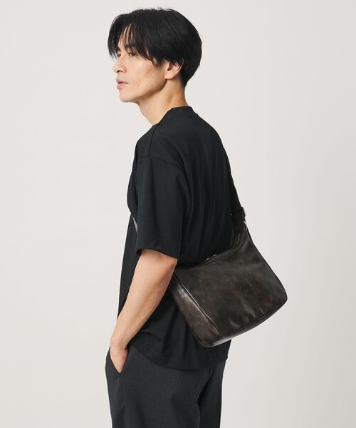 BEAUTY&YOUTH UNITED ARROWS(ビューティーアンドユースユナイテッドアローズ)の「【WEB限定】フェード スクエア ショルダー バッグ(ショルダーバッグ・メンズ・ダークブラウン・FREE)」の15枚目の写真