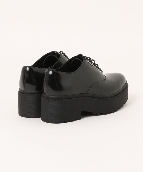 Jeffrey Campbell(ジェフリーキャンベル)の「厚底レースアップシューズ(ドレスシューズ・レディース・ブラック・37)」の2枚目の写真