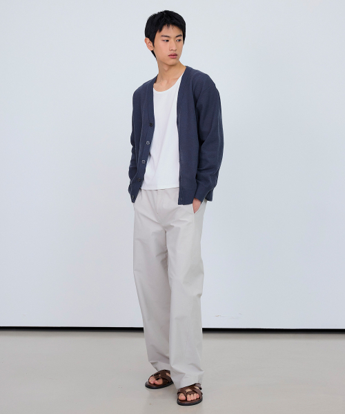 MINDBRIDGE(マインドブリッジ)の「カーブドセミワイドデイリーパンツ - 4カラー(その他パンツ・メンズ・ライトグレー/ダークネイビー/ブラック/ベージュ・29/32/34/30/36)」の11枚目の写真