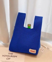 メッシュニットミニトートバッグ
