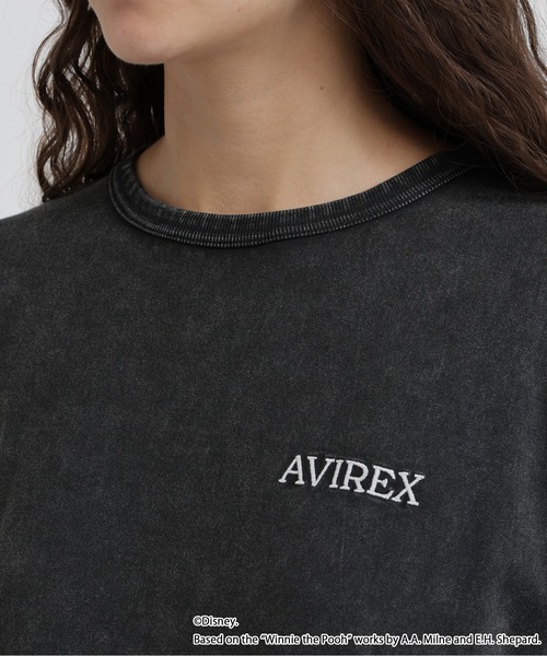 AVIREX(アヴィレックス)の「《Disney Collection》WINNIE THE POOH /COMIC/ T-SHIRT(Tシャツ/カットソー・レディース・ブラック/オフホワイト・F)」の9枚目の写真
