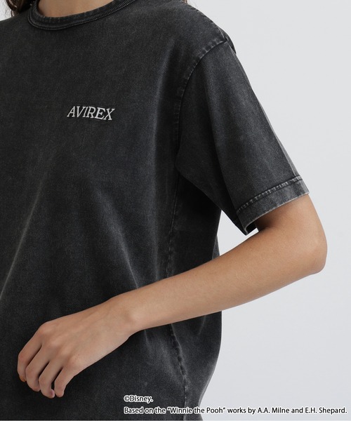 AVIREX(アヴィレックス)の「《Disney Collection》WINNIE THE POOH /COMIC/ T-SHIRT(Tシャツ/カットソー・レディース・ブラック/オフホワイト・F)」の10枚目の写真