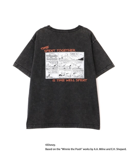 AVIREX(アヴィレックス)の「《Disney Collection》WINNIE THE POOH /COMIC/ T-SHIRT(Tシャツ/カットソー・レディース・ブラック/オフホワイト・F)」の14枚目の写真