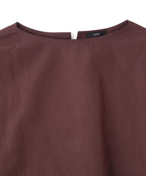 YLEVE(イレーヴ)の「YLEVE / FINX COTTON WEATHER ASYMMETRY ONE PIECE(ワンピース・レディース・ワイン系/ブラック/ブルー・0/1)」の14枚目の写真