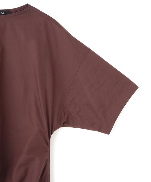 YLEVE(イレーヴ)の「YLEVE / FINX COTTON WEATHER ASYMMETRY ONE PIECE(ワンピース・レディース・ワイン系/ブラック/ブルー・0/1)」の15枚目の写真