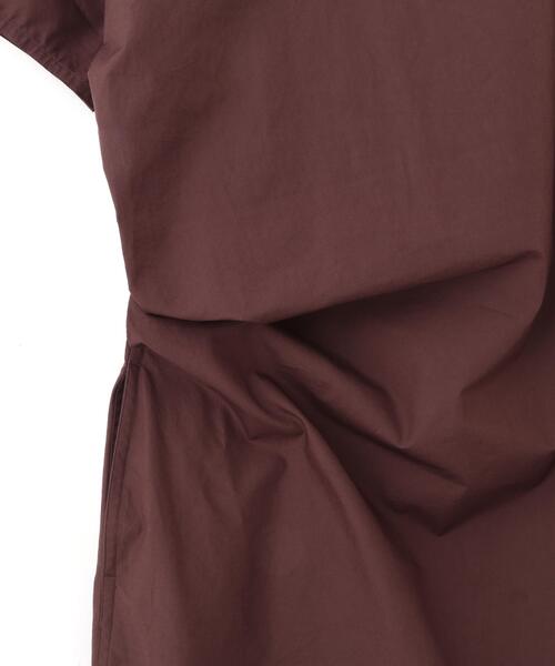 YLEVE(イレーヴ)の「YLEVE / FINX COTTON WEATHER ASYMMETRY ONE PIECE(ワンピース・レディース・ワイン系/ブラック/ブルー・0/1)」の16枚目の写真