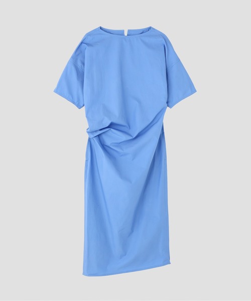 YLEVE(イレーヴ)の「YLEVE / FINX COTTON WEATHER ASYMMETRY ONE PIECE(ワンピース・レディース・ワイン系/ブラック/ブルー・0/1)」の21枚目の写真