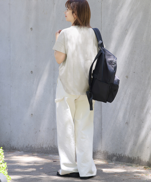 PACKING（パッキング）の「《WEB限定》別注＜撥水＞【PACKING/パッキング】バックパック（バックパック/リュック・レディース・ブラック・FREE）」の9枚目の写真