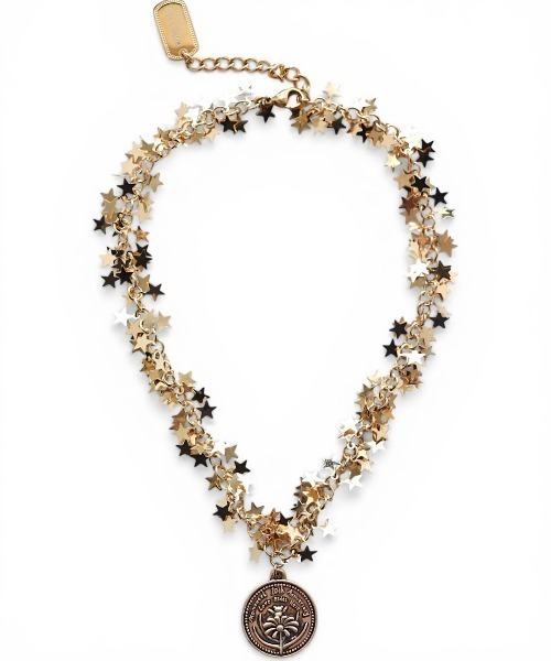 L.H.P(エルエイチピー)の「MOMENTEL/モーメンタル/10th Anniversary Flower Coin Necklace(ネックレス・レディース・ゴールド・F)」の1枚目の写真