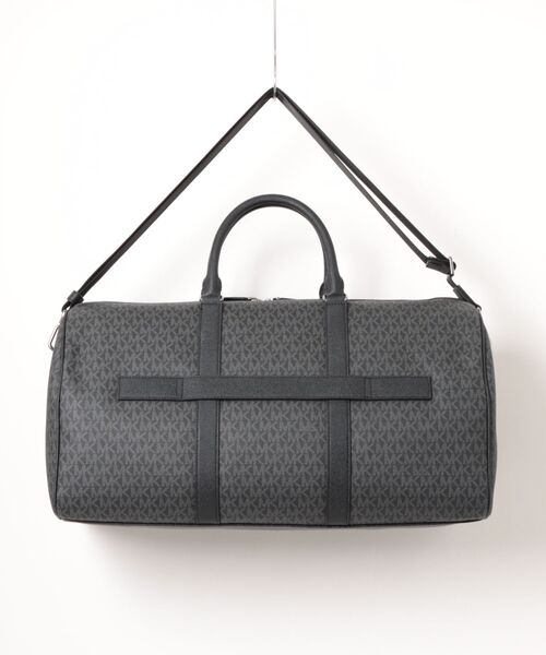 MICHAEL KORS(マイケルコース)の「HARRISON ダッフル ボストンバッグ - MKシグネチャー(ボストンバッグ・メンズ・ブラック・FREE)」の5枚目の写真