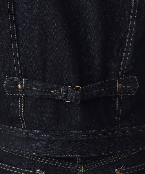 Lee(リー)の「【101 101周年記念特別モデル】ANNIVERSARY 101 ICONIC COWBOY JACKET セットアップ可(デニムジャケット・メンズ・インディゴブルー・LARGE/MEDIUM/SMALL/X-LARGE)」の6枚目の写真