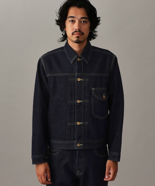 Lee(リー)の「【101 101周年記念特別モデル】ANNIVERSARY 101 ICONIC COWBOY JACKET セットアップ可(デニムジャケット・メンズ・インディゴブルー・LARGE/MEDIUM/SMALL/X-LARGE)」の9枚目の写真