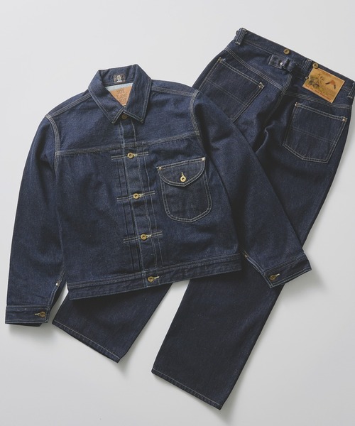 Lee(リー)の「【101 101周年記念特別モデル】ANNIVERSARY 101 ICONIC COWBOY JACKET セットアップ可(デニムジャケット・メンズ・インディゴブルー・LARGE/MEDIUM/SMALL/X-LARGE)」の15枚目の写真