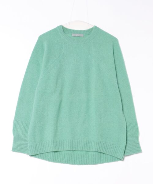 ARCHIVER(アーカイバ)の「【S】【it】【A-burry】クルーネックニットプルオーバー(ニット/セーター・レディース・ミント・000)」の1枚目の写真