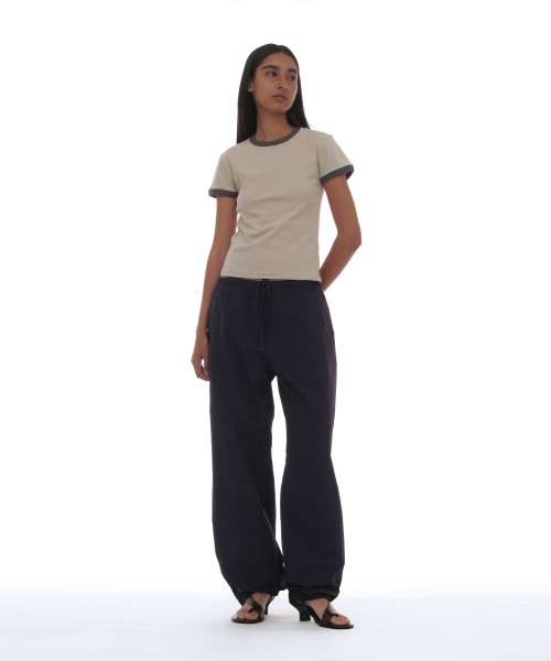 PARTIMENTO WOMEN（パルティメントウィメン）の「PWC リンガーショートスリーブT_ストーン（Tシャツ/カットソー・レディース・その他・SMALL/MEDIUM/LARGE）」の7枚目の写真