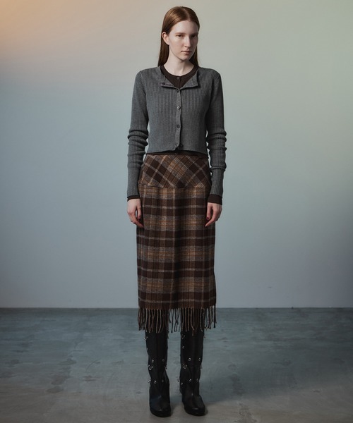 MAISON SPECIAL(メゾンスペシャル)の「Reversible Cardigan/リバーシブルカーディガン(カーディガン/ボレロ・レディース・ブラック/ライトイエロー/グレー/ブルー・FREE)」の5枚目の写真