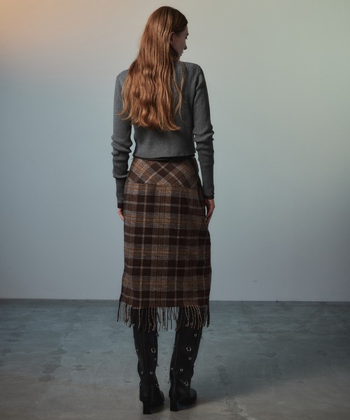 MAISON SPECIAL(メゾンスペシャル)の「Reversible Cardigan/リバーシブルカーディガン(カーディガン/ボレロ・レディース・ブラック/ライトイエロー/グレー/ブルー・FREE)」の8枚目の写真