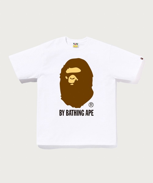 A BATHING APE(アベイシングエイプ)の「BY BATHING APE TEE(Tシャツ/カットソー・メンズ・ブラック/グレー/ブルー/ネイビー/ホワイト/オリーブ/ピンク/ブラウン・SMALL/X-LARGE/MEDIUM/LARGE/XX-LARGE/XXX-LARGE)」の2枚目の写真