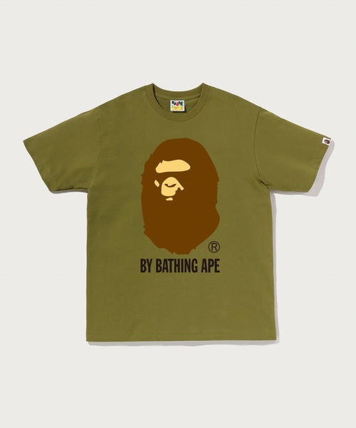 A BATHING APE(アベイシングエイプ)の「BY BATHING APE TEE(Tシャツ/カットソー・メンズ・ブラック/グレー/ブルー/ネイビー/ホワイト/オリーブ/ピンク/ブラウン・SMALL/X-LARGE/MEDIUM/LARGE/XX-LARGE/XXX-LARGE)」の5枚目の写真