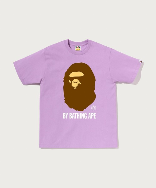 A BATHING APE(アベイシングエイプ)の「BY BATHING APE TEE(Tシャツ/カットソー・メンズ・ブラック/グレー/ブルー/ネイビー/ホワイト/オリーブ/ピンク/ブラウン・SMALL/X-LARGE/MEDIUM/LARGE/XX-LARGE/XXX-LARGE)」の8枚目の写真