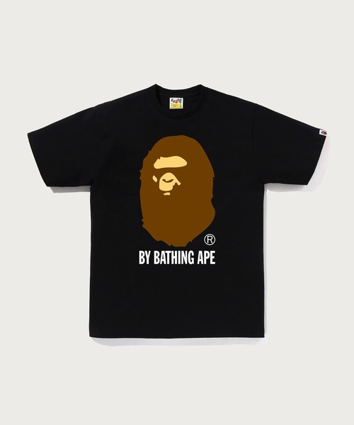 A BATHING APE(アベイシングエイプ)の「BY BATHING APE TEE(Tシャツ/カットソー・メンズ・ブラック/グレー/ブルー/ネイビー/ホワイト/オリーブ/ピンク/ブラウン・SMALL/X-LARGE/MEDIUM/LARGE/XX-LARGE/XXX-LARGE)」の1枚目の写真