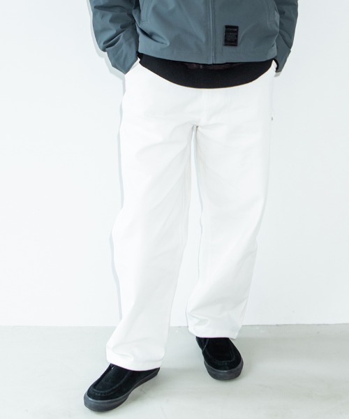 430(フォーサーティ)の「mp15288-PAINTER PANTS ペインターパンツ(26-156)(その他パンツ・メンズ・ブラック/ホワイト/ブラウン系その他・1/2/3/0)」の2枚目の写真