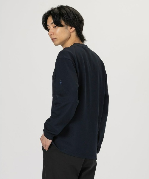 le coq sportif(ルコックスポルティフ)の「ルコックスポルティフ ヘランカカノコ ポケットロンT(Tシャツ/カットソー・メンズ・ネイビー/ホワイト/レッド・L/XL/S/M/XXL)」の8枚目の写真