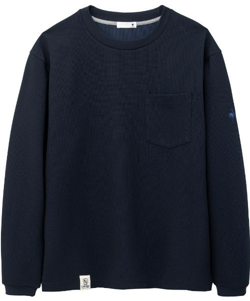 le coq sportif(ルコックスポルティフ)の「ルコックスポルティフ ヘランカカノコ ポケットロンT(Tシャツ/カットソー・メンズ・ネイビー/ホワイト/レッド・L/XL/S/M/XXL)」の9枚目の写真