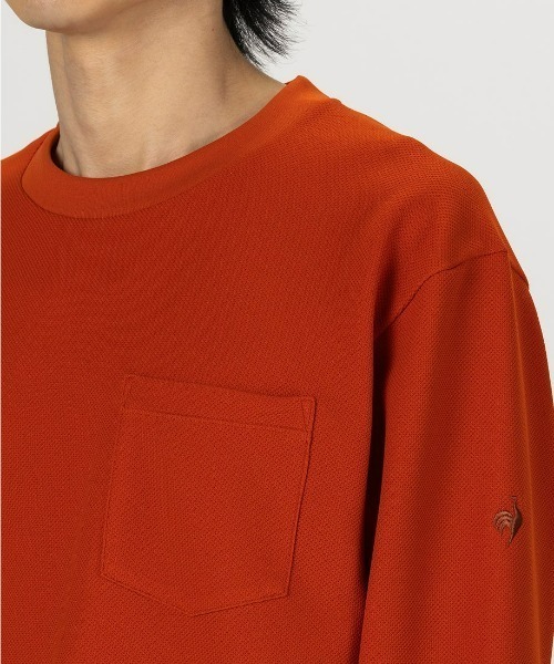 le coq sportif(ルコックスポルティフ)の「ルコックスポルティフ ヘランカカノコ ポケットロンT(Tシャツ/カットソー・メンズ・ネイビー/ホワイト/レッド・L/XL/S/M/XXL)」の21枚目の写真