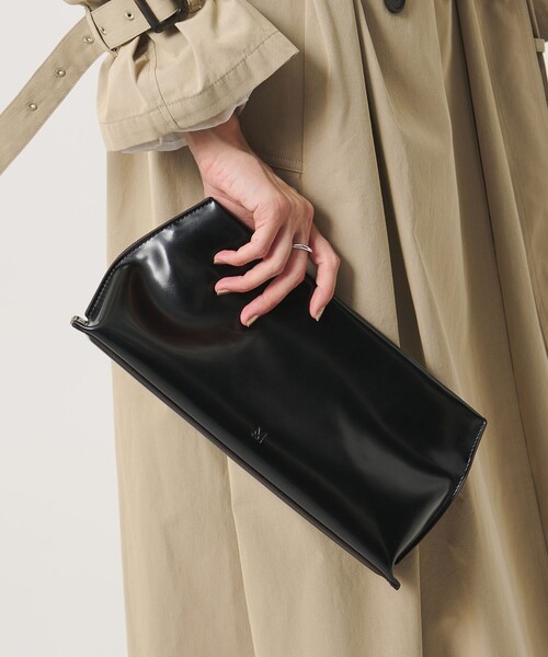 &MyuQ(アンドミューク)の「<&MyuQ>SAL ショルダー バッグ(ショルダーバッグ・レディース・ダークブラウン/ブラック・FREE)」の2枚目の写真