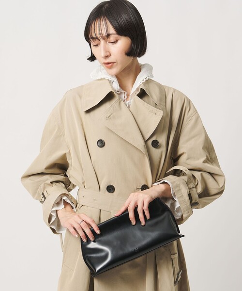 &MyuQ(アンドミューク)の「<&MyuQ>SAL ショルダー バッグ(ショルダーバッグ・レディース・ダークブラウン/ブラック・FREE)」の4枚目の写真