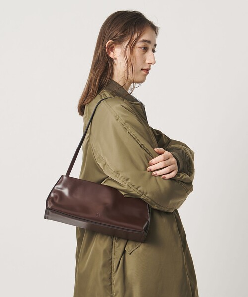 &MyuQ(アンドミューク)の「<&MyuQ>SAL ショルダー バッグ(ショルダーバッグ・レディース・ダークブラウン/ブラック・FREE)」の5枚目の写真